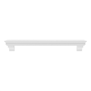 saint birch white 72 inches fireplace mantel with corbels