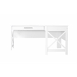 Saint Birch Alaska Modern Farmhouse L-Shaped Desk with Drawer