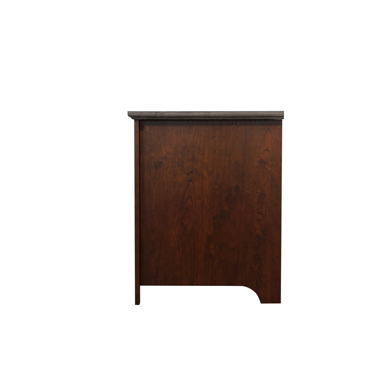 Saint Birch Albaugh Brown 71 Inches Executive Desk
