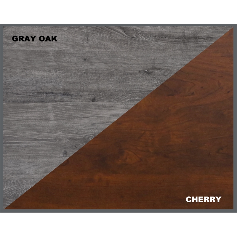 Saint Birch Albaugh Brown 71 Inches Executive Desk