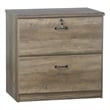 Saint Birch Honduras 2 Drawer Lateral Filing Cabinet in Rustic Oak
