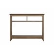 Saint Birch Lambert Engineered Wood Modern Farmhouse Console Table - Light Brown