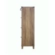 Saint Birch Oxford Engineered Wood 4-Drawers Lateral File in Rustic Oak