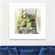 Giant Art 36x36 On Your Right Matted and Framed in White