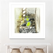 Giant Art 30x30 On Your Right Matted and Framed in White