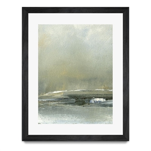 Giant Art 24x32 Wander III Matted and Framed in Multi-Color