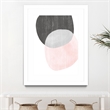 Giant Art 30x40 Shifting Spheres II Matted and Framed in Multi-Color