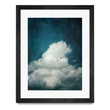 Giant Art 24x32 The Cloud Matted and Framed in Multi-Color