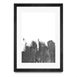 Giant Art 24x36 Coal II Matted and Framed in Multi-Color