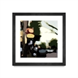 Giant Art 36x36 Easy Street Matted and Framed in Pink