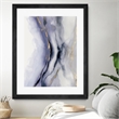 Giant Art 30x40 Blue Waters I Matted and Framed in Multi-Color