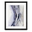 Giant Art 24x32 Blue Waters I Matted and Framed in Multi-Color