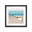 Giant Art 36x36 Lined Up Matted and Framed in Multi-Color