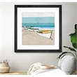 Giant Art 30x30 Lined Up Matted and Framed in Multi-Color