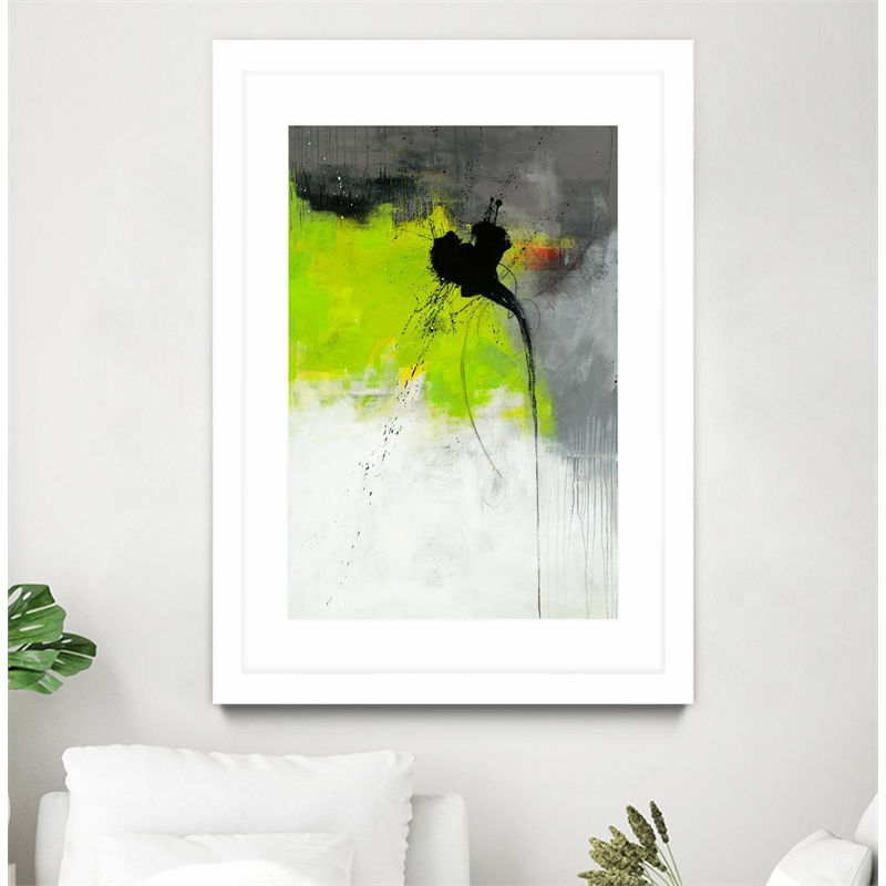 Giant Art 24x36 Metamorphosis Matted and Framed in Multi-Color