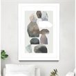 Giant Art 24x36 Rocking I Matted and Framed in White