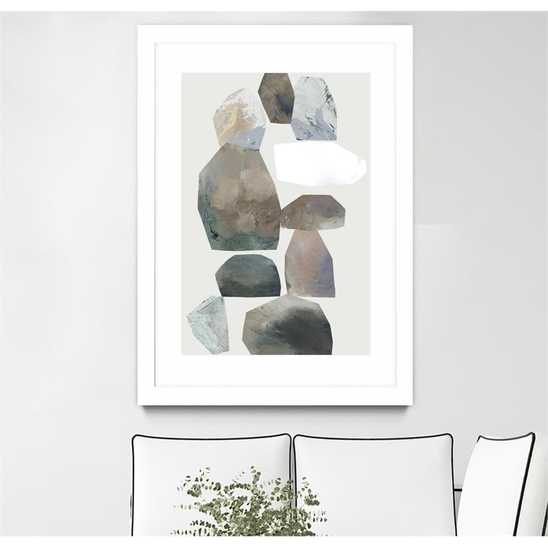 Giant Art 24x36 Rocking I Matted and Framed in White