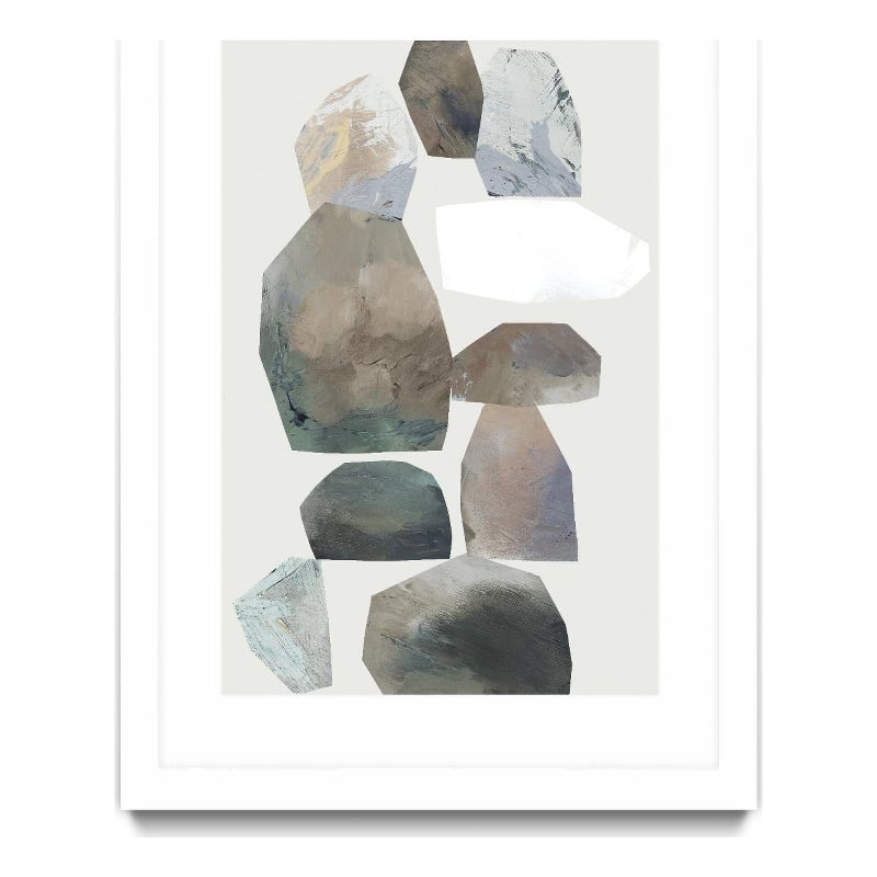 Giant Art 24x36 Rocking I Matted and Framed in White