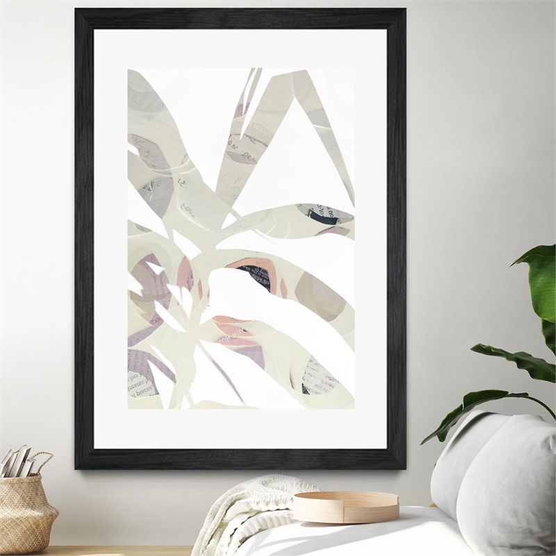 Giant Art 24x36 Inspired By Nature No. 2 Matted and Framed in Multi-Color