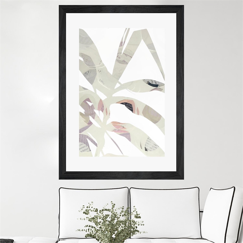 Giant Art 24x36 Inspired By Nature No. 2 Matted and Framed in Multi-Color