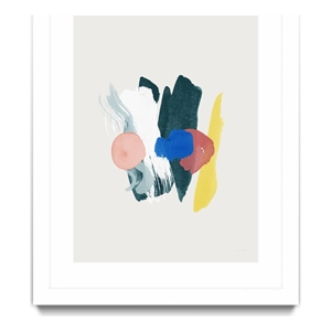 Giant Art 30x40 Euphoria Matted and Framed in Pink