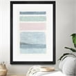 Giant Art 24x36 Layers Matted and Framed in Multi-Color