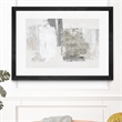 Giant Art 24x36 Silver Slate Matted and Framed in Multi-Color