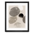 Giant Art 30x40 Floating Rocks II Matted and Framed in Multi-Color