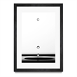 Giant Art 24x36 Drops Matted and Framed in White