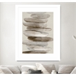 Giant Art 30x40 Stacked Rocks II Matted and Framed in Multi-Color