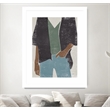 Giant Art 24x32 Casual I Matted and Framed in Multi-Color
