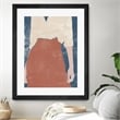 Giant Art 30x40 Casual IV Matted and Framed in Multi-Color