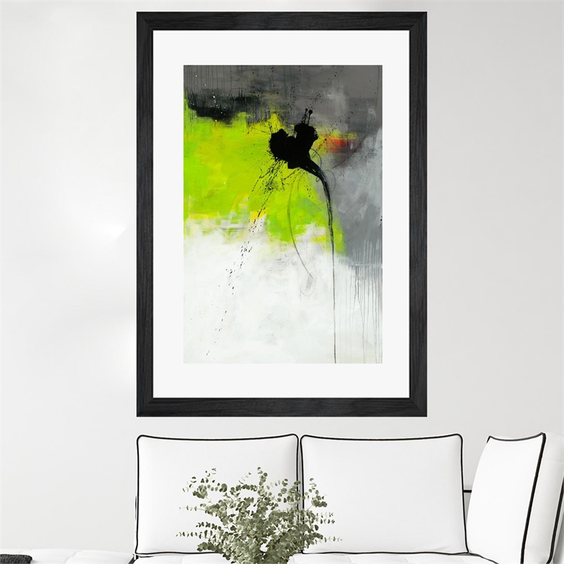Giant Art 24x36 Metamorphosis Matted and Framed in Multi-Color