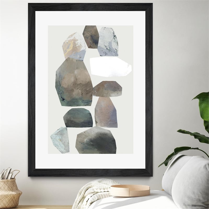 Giant Art 24x36 Rocking I Matted and Framed in White