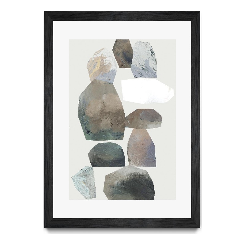 Giant Art 24x36 Rocking I Matted and Framed in White