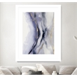 Giant Art 30x40 Blue Waters I Matted and Framed in Multi-Color