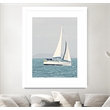 Giant Art 24x32 Sailing The Ocean Matted and Framed in Multi-Color