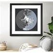 Giant Art 30x30 Centered Composed II Matted and Framed in White