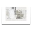 Giant Art 36x24 Silver Slate Matted and Framed in Multi-Color