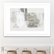 Giant Art 24x36 Silver Slate Matted and Framed in Multi-Color