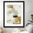 Giant Art 30x40 Over the Line IV Matted and Framed in Yellow