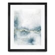 Giant Art 24x32 Flow with Gold III Matted and Framed in Multi-Color