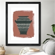 Giant Art 24x32 Global Vessels IV Matted and Framed in Multi-Color