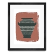 Giant Art 24x32 Global Vessels IV Matted and Framed in Multi-Color