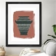 Giant Art 30x40 Global Vessels IV Matted and Framed in Multi-Color