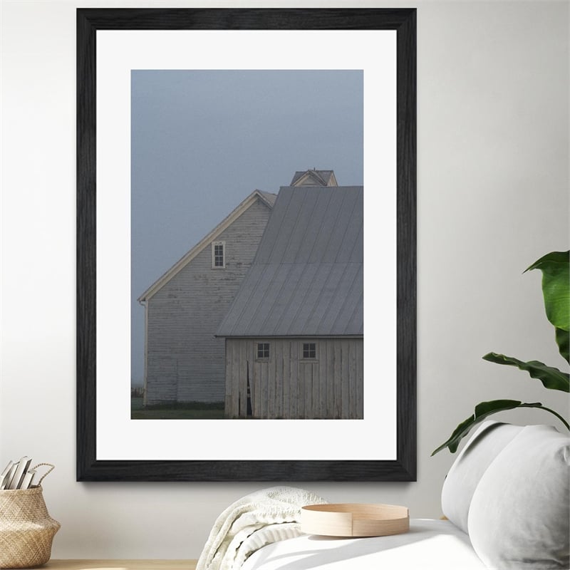 Giant Art 24x36 Dusk Matted and Framed in Multi-Color