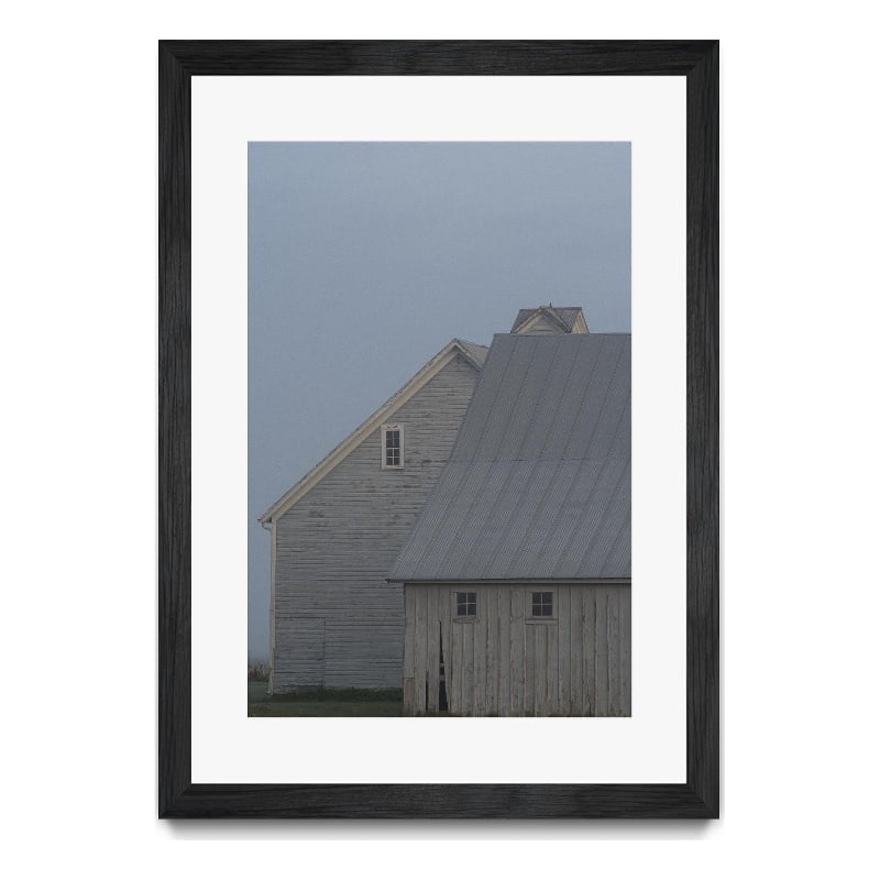 Giant Art 24x36 Dusk Matted and Framed in Multi-Color