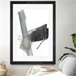 Giant Art 24x36 Kinetic Grid IV Matted and Framed in Multi-Color