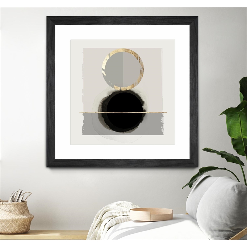 Giant Art 30x30 Dream Life Inspired I Matted and Framed in White