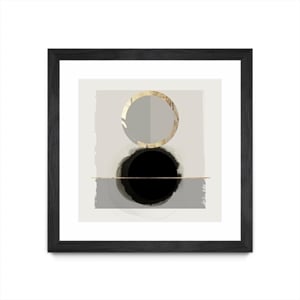 Giant Art 30x30 Dream Life Inspired I Matted and Framed in White